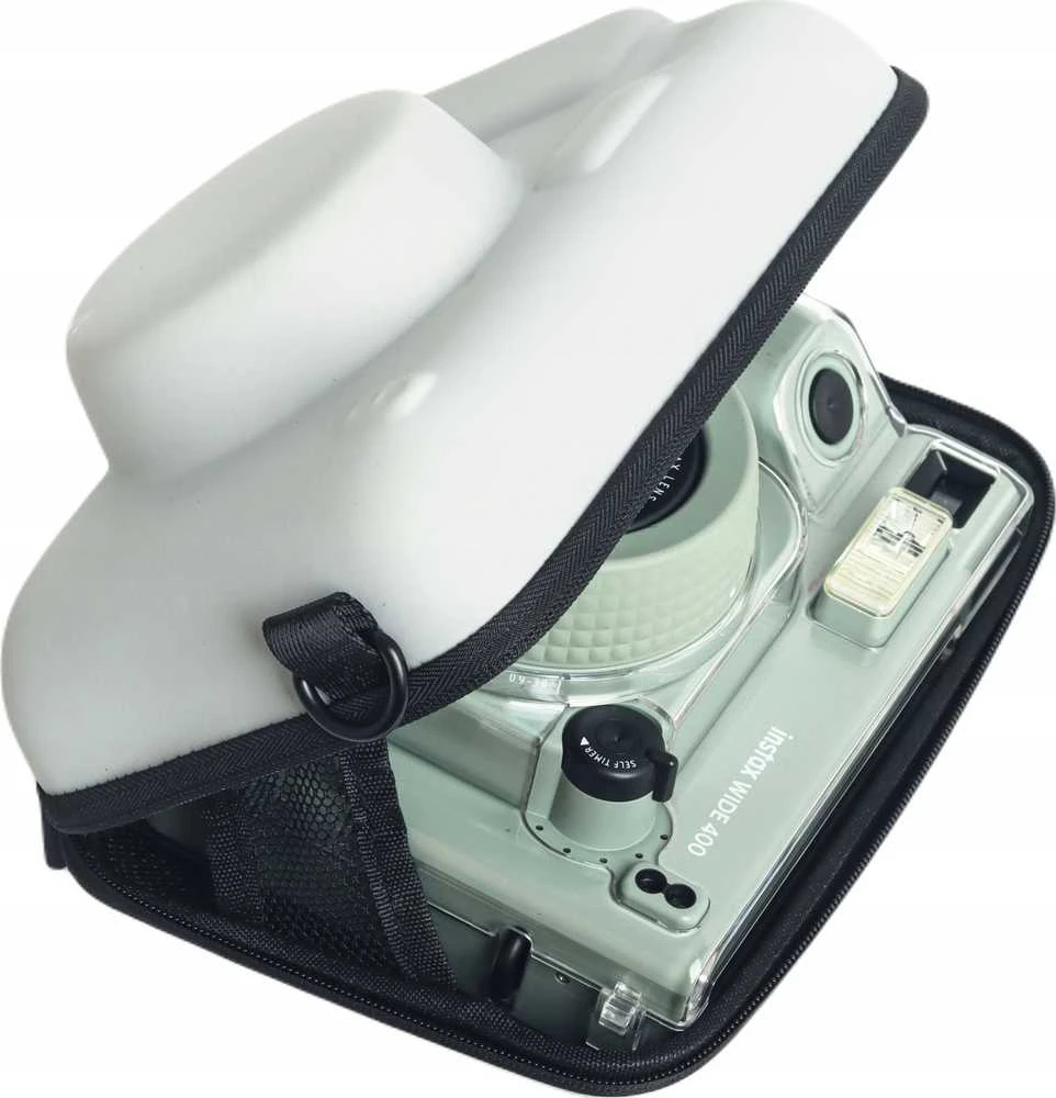 Dėklas LoveInstant Futerał Dėklas Dėklas Hard Case Osłona Do Fuji Fujifilm Instax Wide 400 / Pilka