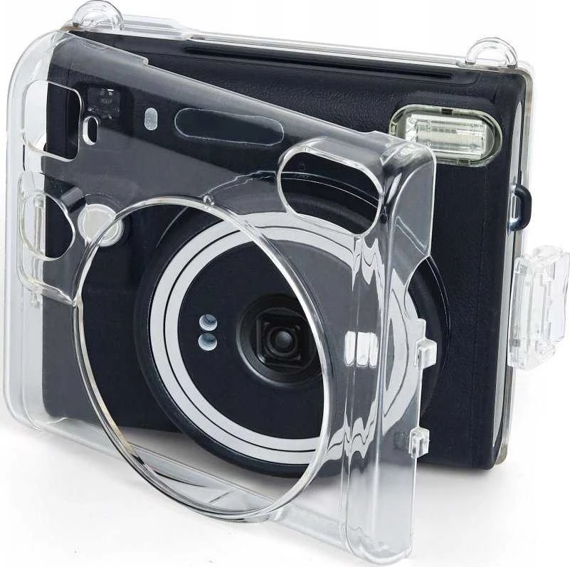 LoveInstant maišelio dėklas, skirtas Fuji Fujifilm Instax Square Sq40 Sq 40 / skaidrus