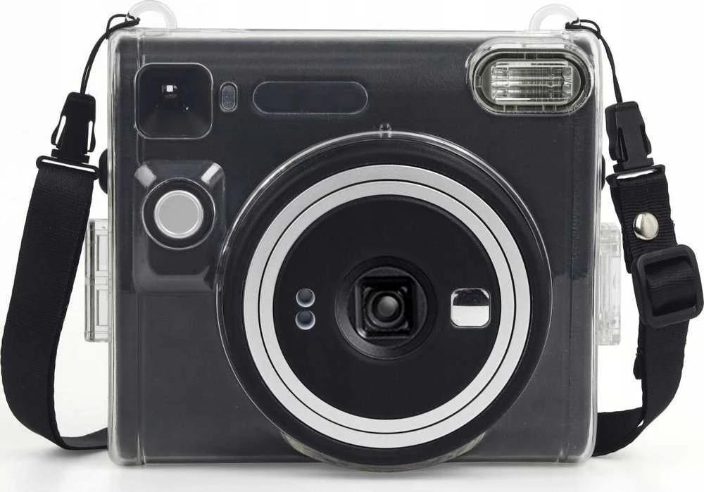 LoveInstant maišelio dėklas, skirtas Fuji Fujifilm Instax Square Sq40 Sq 40 / skaidrus