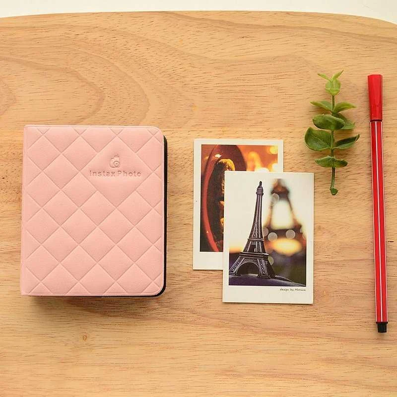 „LoveInstant“ mini albumas 36 nuotraukoms, skirtas „Fuji Instax Mini 11 / 9 / 8 / 7 / 40 / 90 / Quilted Žalias