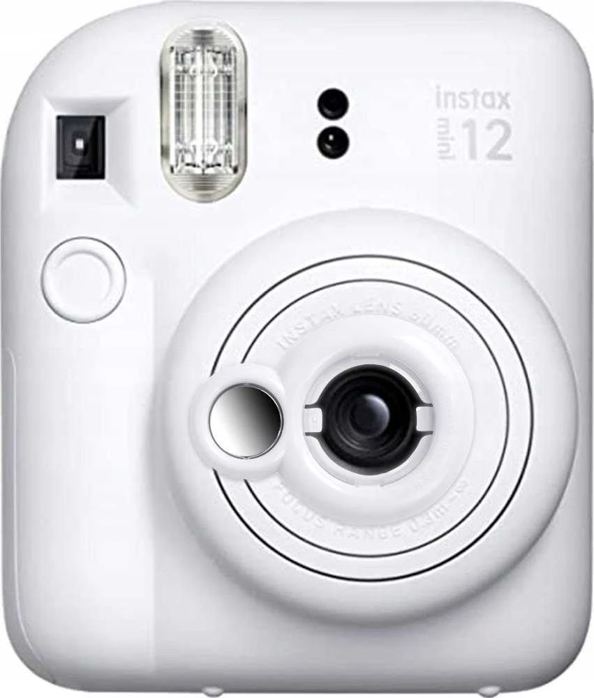 „LoveInstant“ veidrodinis dangtelis „Fuji Fujifilm Instax Mini 12“ / „Baltas“ fotoaparatui