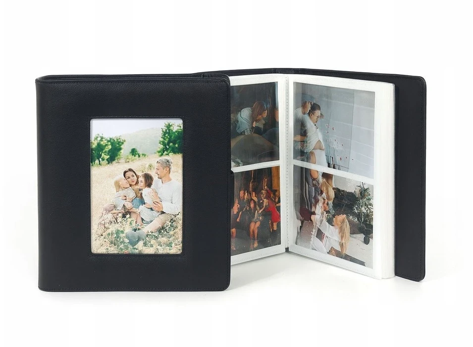 LoveInstant nuotraukų albumas 10x15 cm, skirta 160 nuotraukų Love Instant / Juodas