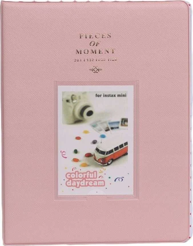 LoveInstant Album Na Zdjęcia 128 Do Fujifilm Instax Mini 9 12 40 11 9 8 Evo Liplay Link / Rožinė