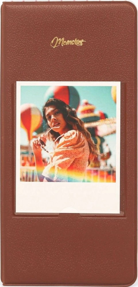 LoveInstant Albumas nuotraukoms 64 Fuji Instax Wide 400 Square Polaroid 600 Sx70 Now / Ruda
