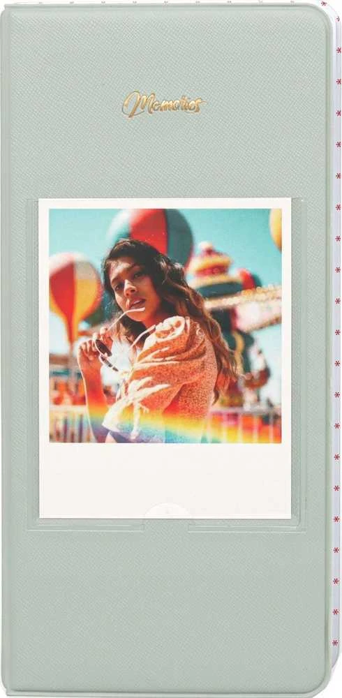 „LoveInstant“ nuotraukų albumas, 64 nuotraukos, „Fuji Instax Wide 400 Square“, „Polaroid 600 Sx70 Now“ / „Žalias“