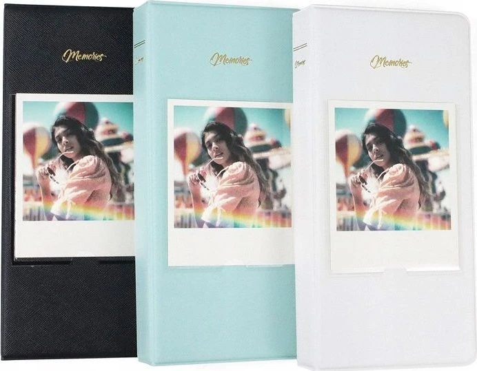 LoveInstant Albumas nuotraukoms 64 Fuji Instax Wide 400 Square Polaroid 600 Sx70 Now / Ruda