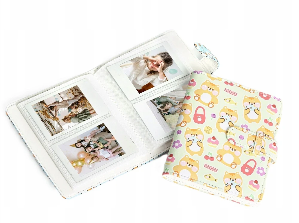 LoveInstant Fotoalbumas 64x skirtas Fujifilm Instax Mini 99 41 12 40 11 Evo Liplay Link / Meškiukai - Piknikas