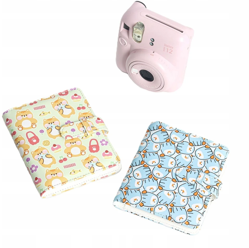 LoveInstant Fotoalbumas 64x skirtas Fujifilm Instax Mini 99 41 12 40 11 Evo Liplay Link / Meškiukai - Piknikas