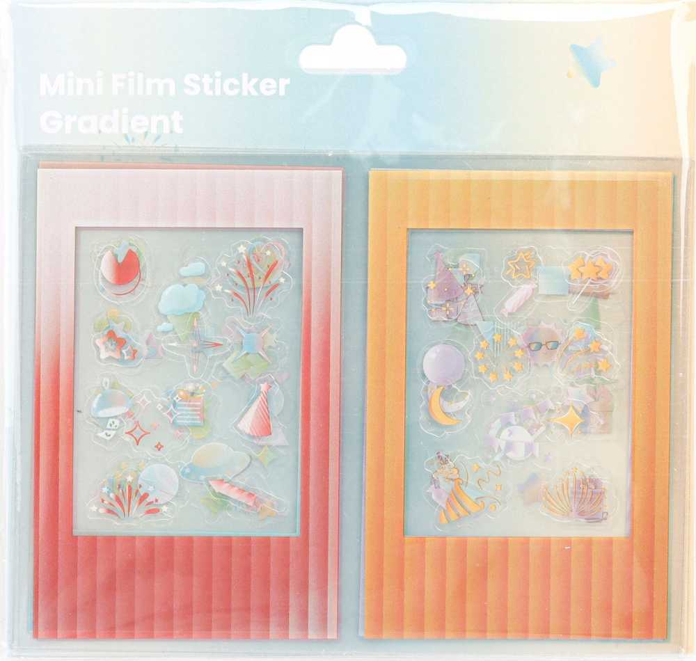 LoveInstant Rinkinys 10x Naklejki Ramki Do Fuji Instax Mini 99 12 11 40 Evo Liplay Link / Gradient
