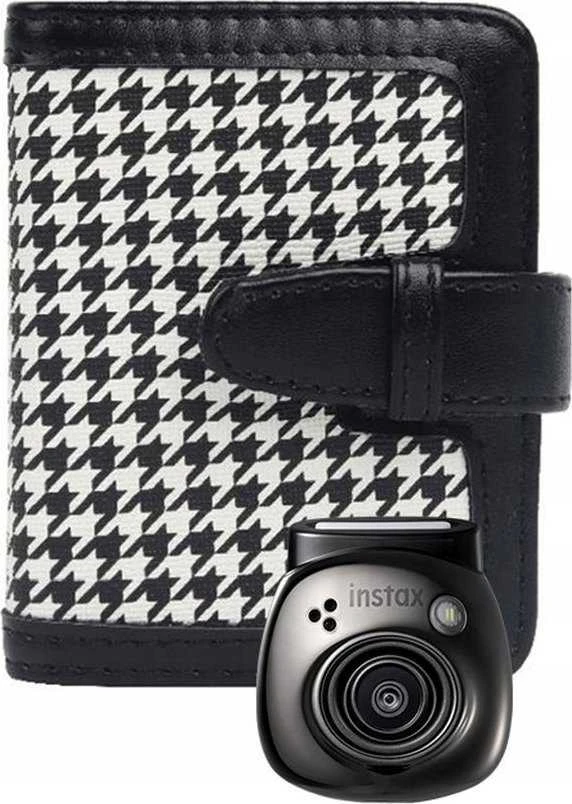 LoveInstant Set 5in1 Priedai Dėklas Albumas Lipdukai Rėmai Trikojis Fuji Instax Pal / Juodas