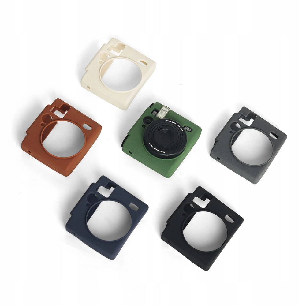 Dėklas LoveInstant Futerał Dėklas Dėklas Case Silikon Fuji Fujifilm Instax Mini 99 Granatowy