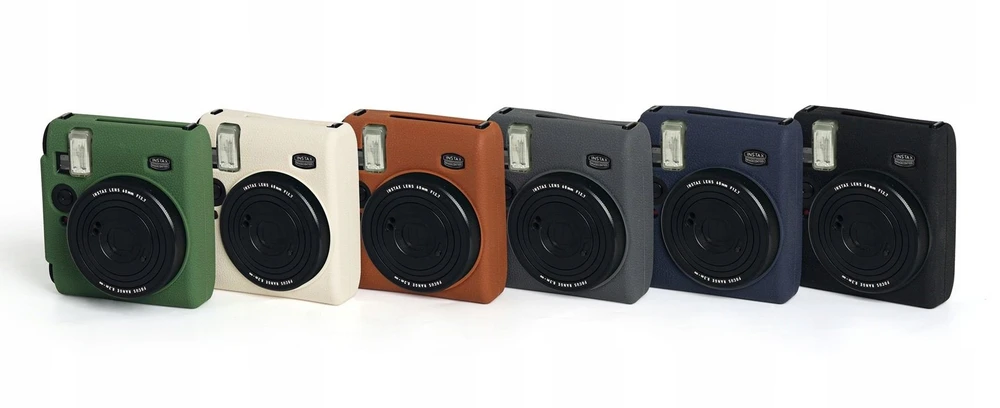 Dėklas LoveInstant Futerał Dėklas Dėklas Case Silikon Do Fuji Fujifilm Instax Mini 99 Pilka
