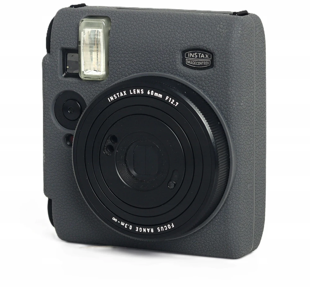 Dėklas LoveInstant Futerał Dėklas Dėklas Case Silikon Do Fuji Fujifilm Instax Mini 99 Pilka
