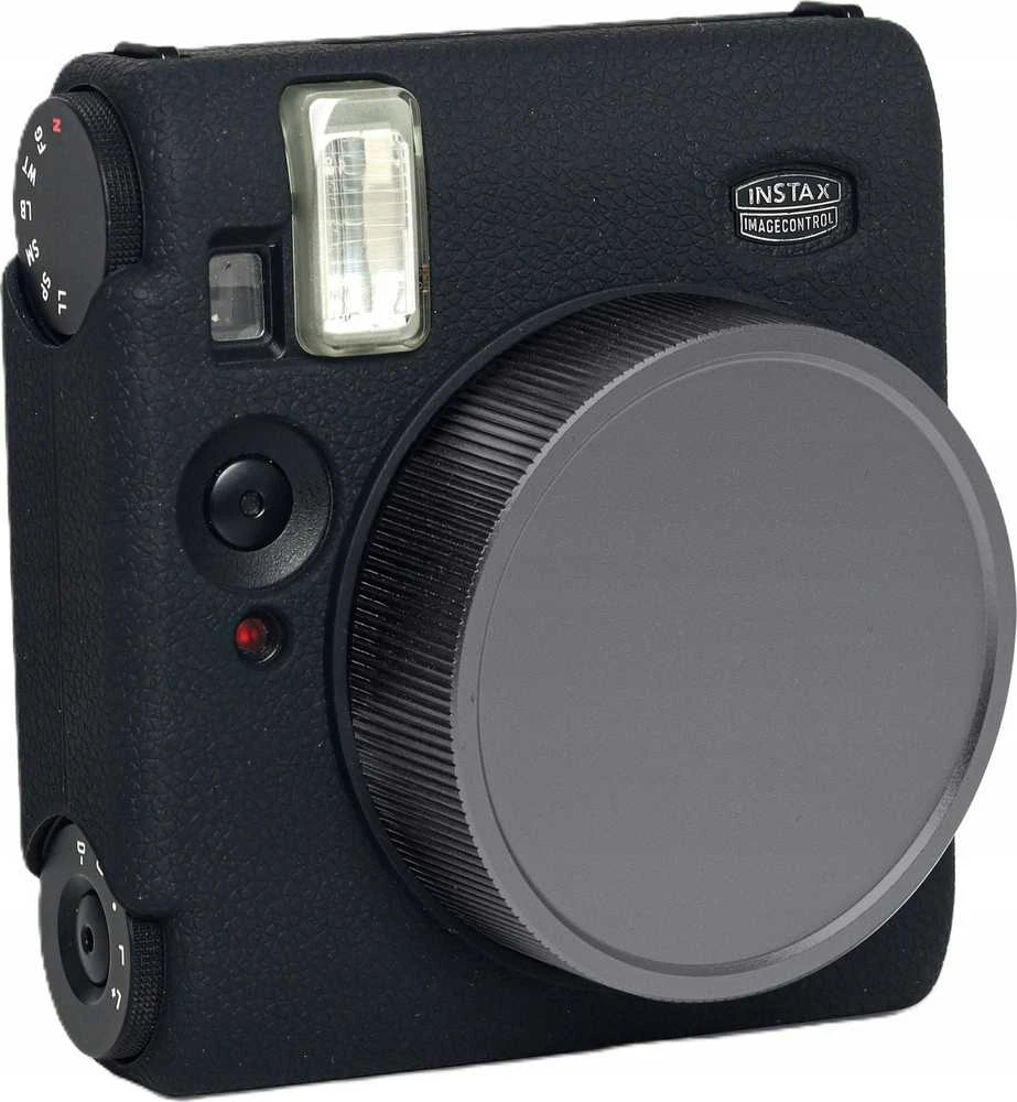 Dėklas LoveInstant Futerał Dėklas Dėklas Case Silikon Do Fuji Fujifilm Instax Mini 99 Juodas