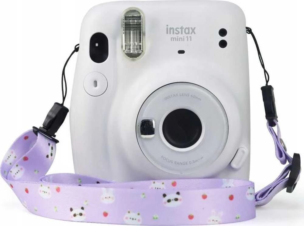 LoveInstant universalus kaklo dirželis Fujifilm fotoaparatui Fuji Instax Mini 11 8 9 70 90 / Panda