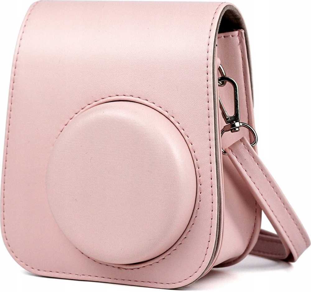 Dėklas LoveInstant Rinkinys 2w1 Futerał Dėklas Fuji Instax Mini 11 + Album Rožinė