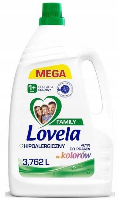 Lovela Skalbimo priemonė Lovela Family Color 3,762L (57 skalbimai)