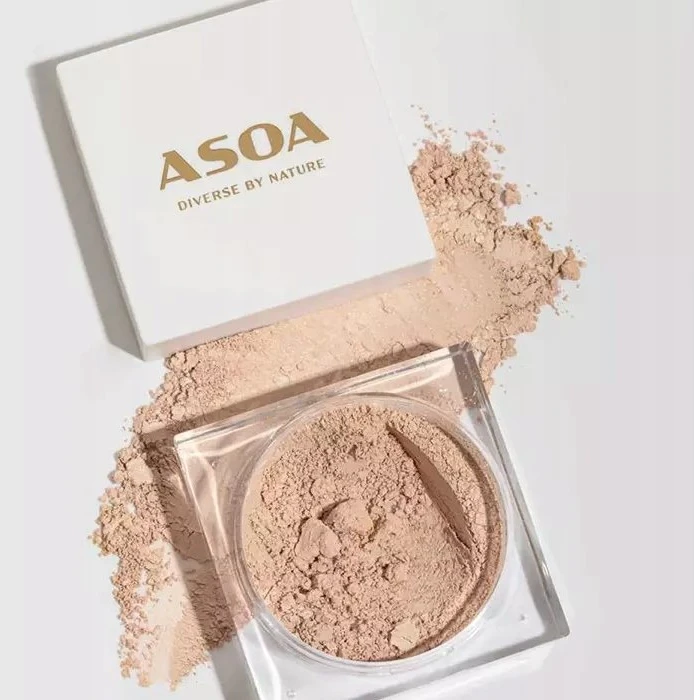 Lovely Asoa mineralinis spindesio suteikiantis makiažo pagrindas I11 Ivory 6g