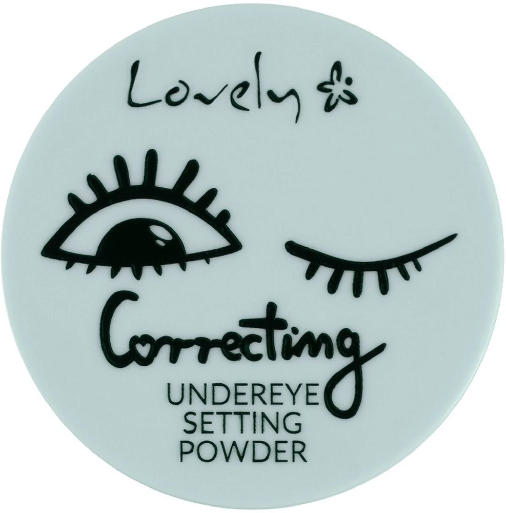 Lovely Correcting Undereye Setting Powder koreguojanti šviesi biri pudra po akimis 3g