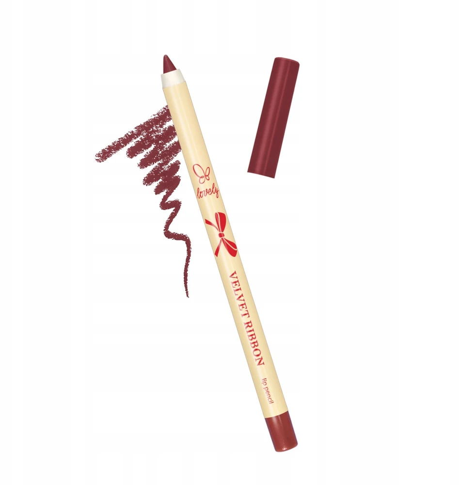 Lovely Velvet Ribbon Lip Pieštukas konturówka do ust 01 1g