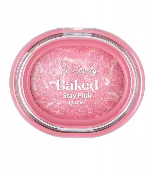 Lovely LOVELY_Stay Rožinė Baked Blusher 03 Angelic 3,5g