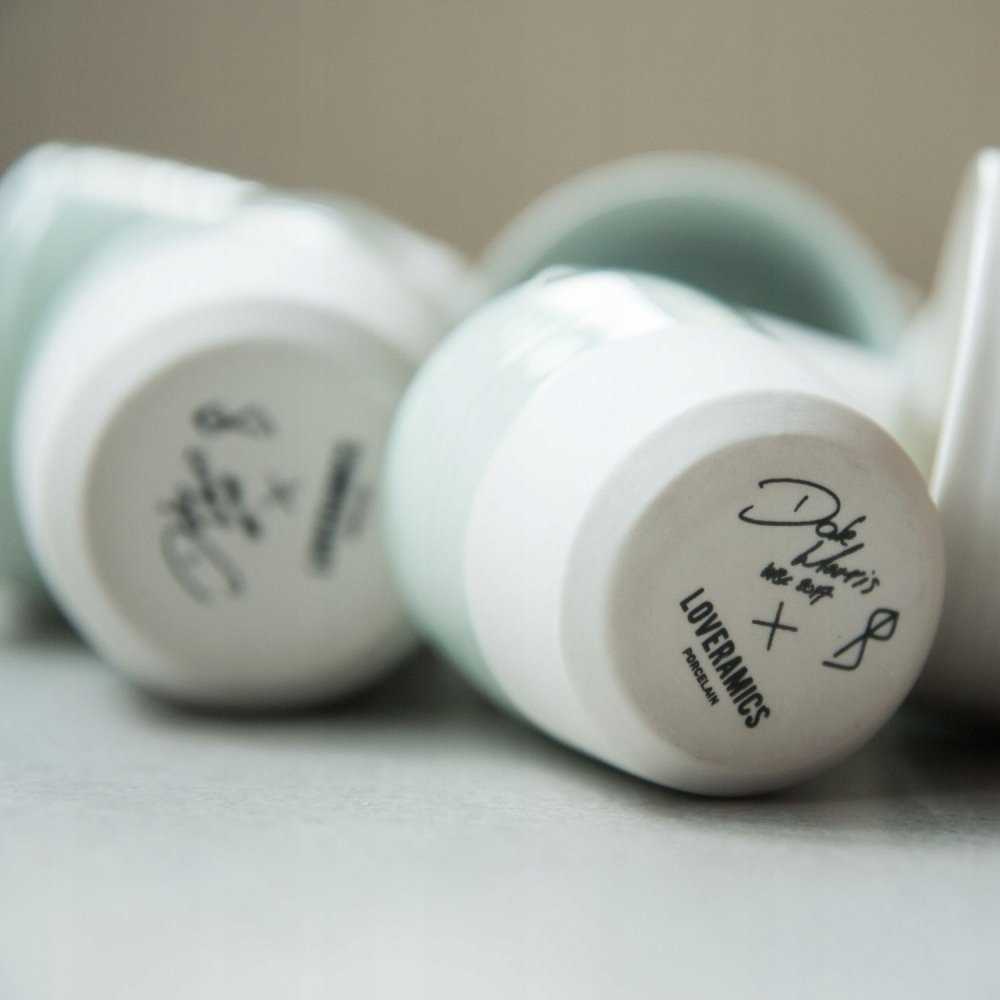 Espresso cup Loveramics Dale Harris Champions Signature (Celadon Žalias), 80 ml