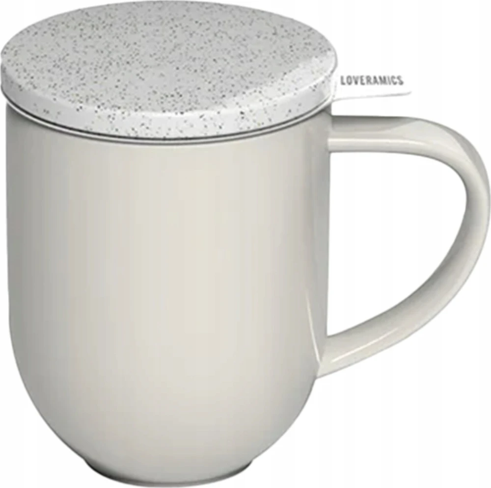 Tea mug with an infuser and lid Loveramics Pro Tea rusvai gelsvas, 300 ml