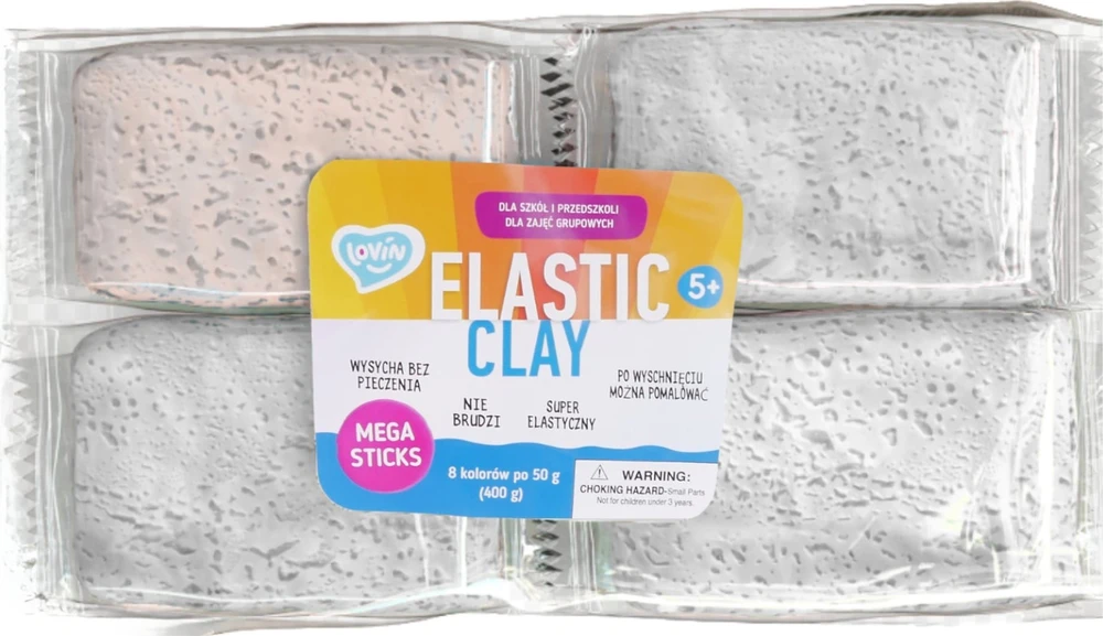 Lovin rinkinys Play-Doh, plastilinas modeliavimui, plastilinas, baltas, 8 vnt