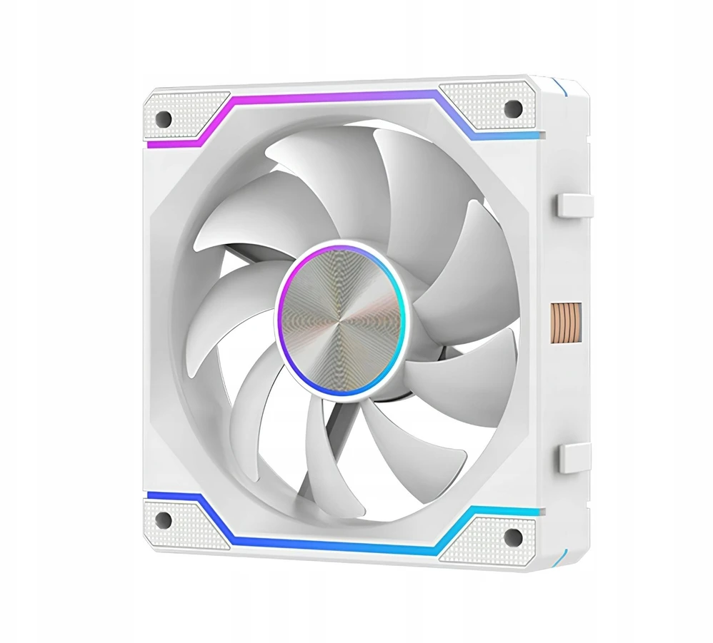 Ventiliatorius Lovingcool LC-DPRO-120 CD ARGB Baltas, 3 vnt. rinkinys (LC-DPRO-120-CD-Baltas)