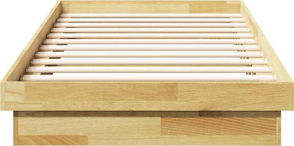 Lova lovos rėmas be čiužinio 75x190 cm ąžuolo masyvo