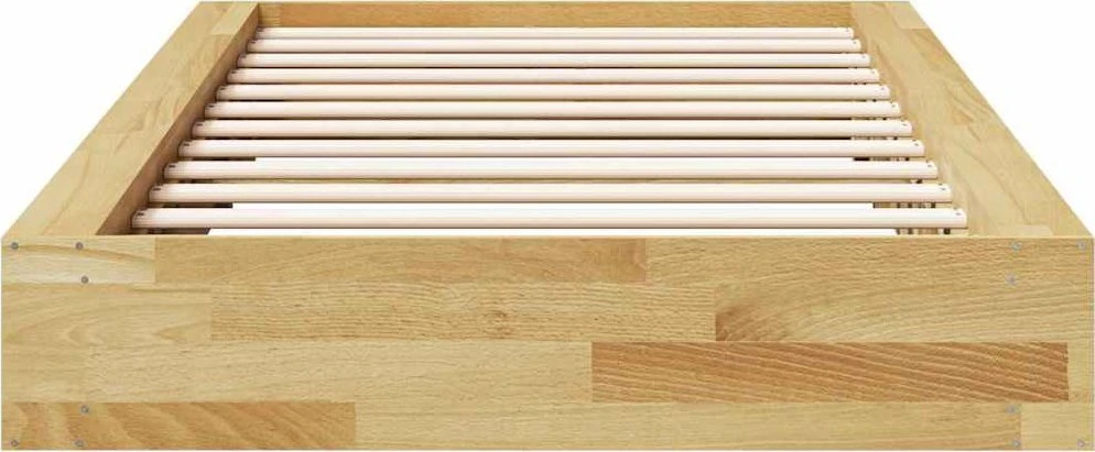 Lovos rėmas be čiužinio 80x200 cm ąžuolo masyvo