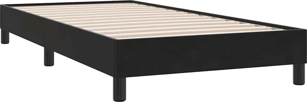 Lova Lovos rėmas be čiužinio Juodas 100x210 cm aksomas