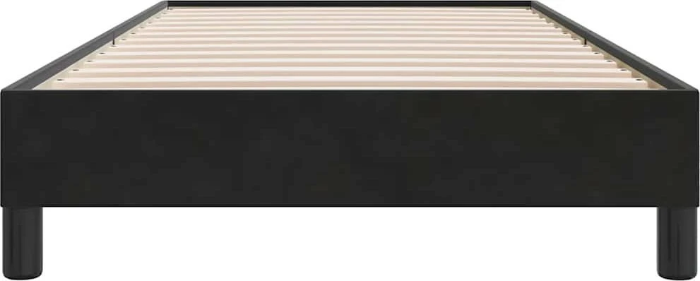 Lova Lovos rėmas be čiužinio Juodas 100x210 cm aksomas