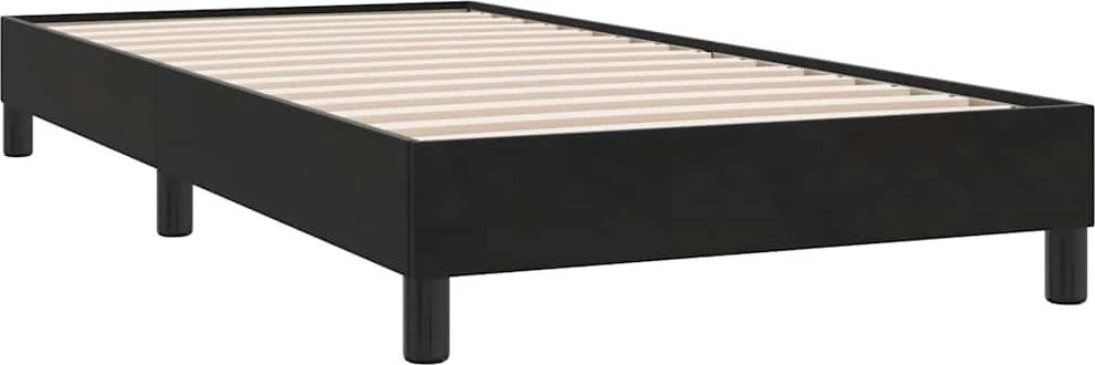 Lova Lovos rėmas be čiužinio Juodas 90x210 cm aksomas