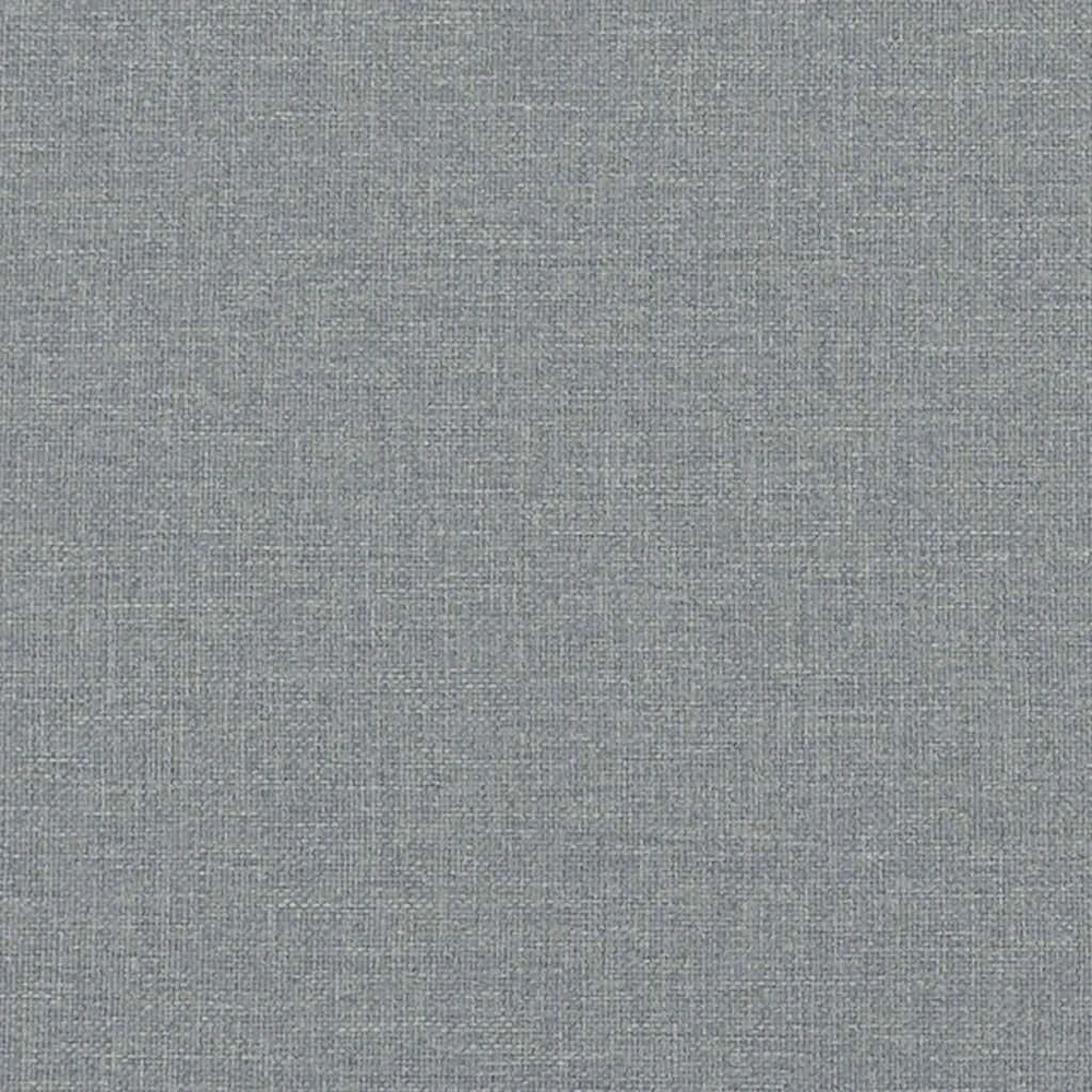 Osmanų lovos rėmas be čiužinio, pilkas, 140x200 cm, audinys