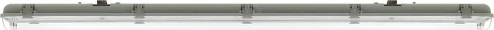 Loyal Lighting Šviestuvas IP65, skirta 2xLED vamzdeliams 120 cm, AC230V, maitinimas vienoje pusėje, permatomas