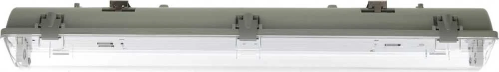 Loyal Lighting IP65 šviestuvas 2x LED vamzdeliui 60cm, AC230V, vienas maitinimo šaltinis, transp.