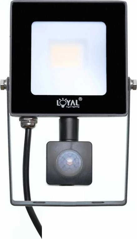 „Loyal Lighting“ lauko LED prožektorius 2800 lm LUMILEDS IP65 4K jutiklis