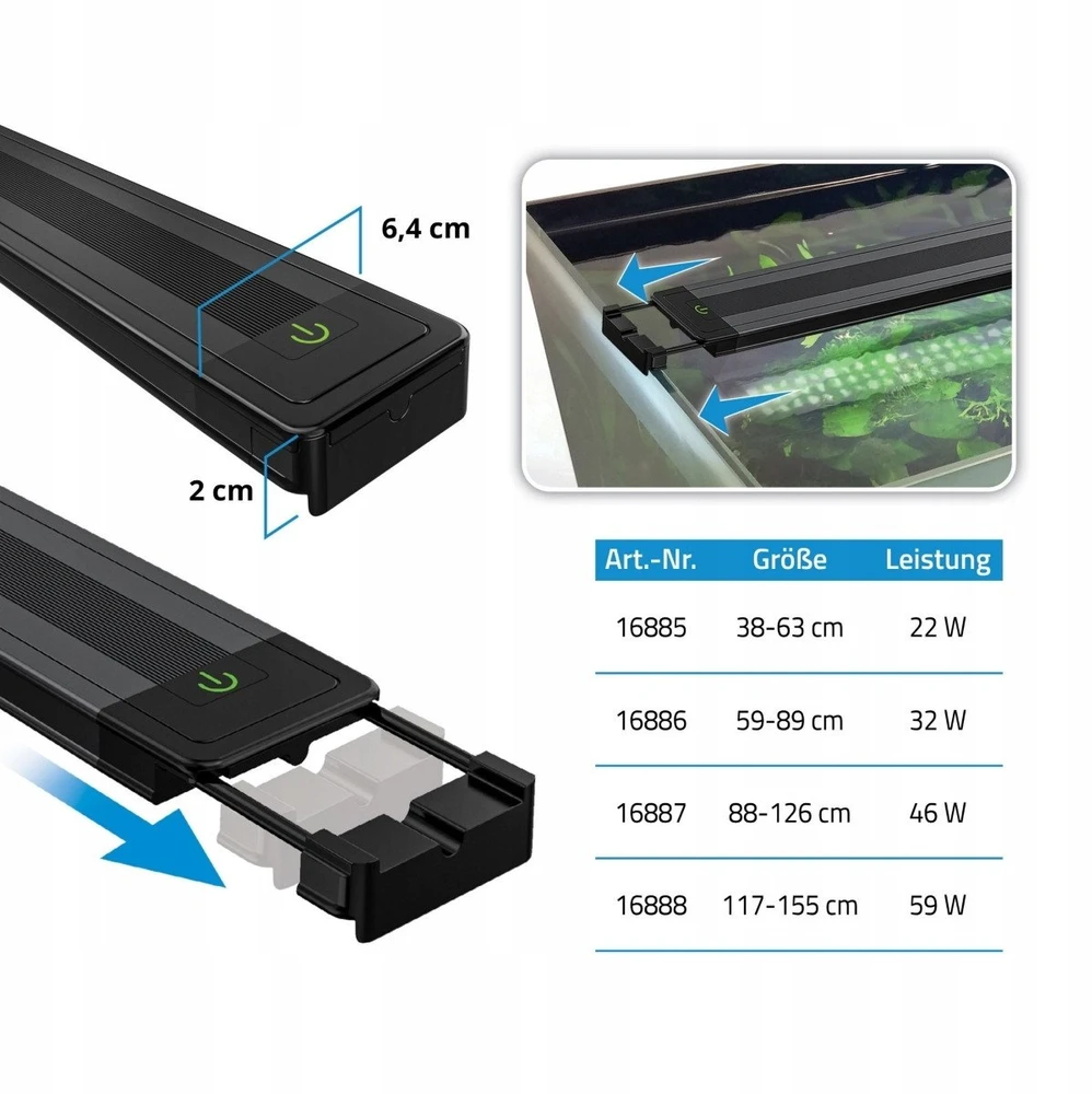 Fluval Plant LED 4.0 59W 117-155,1cm