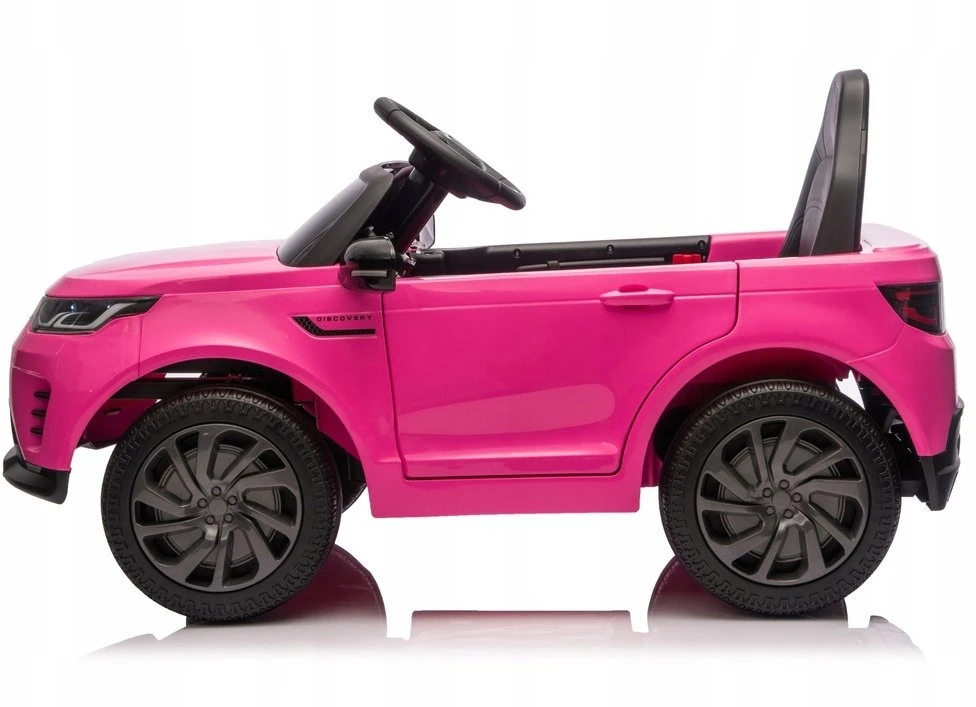 Lean Cars Vaikiškas akumuliatorinis automobilis rožinis Land Rover Discovery DLS-K06