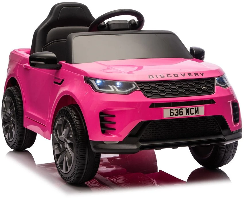 Lean Cars Vaikiškas akumuliatorinis automobilis rožinis Land Rover Discovery DLS-K06