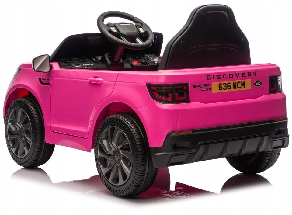 Lean Cars Vaikiškas akumuliatorinis automobilis rožinis Land Rover Discovery DLS-K06