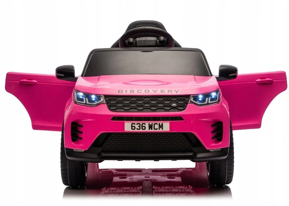 Lean Cars Vaikiškas akumuliatorinis automobilis rožinis Land Rover Discovery DLS-K06