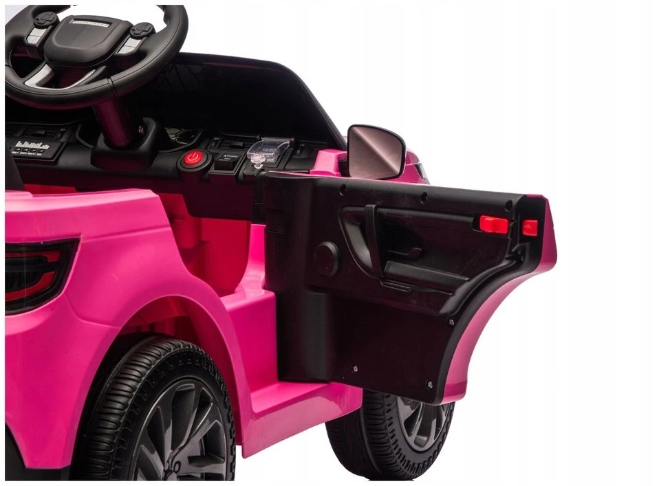 Lean Cars Vaikiškas akumuliatorinis automobilis rožinis Land Rover Discovery DLS-K06