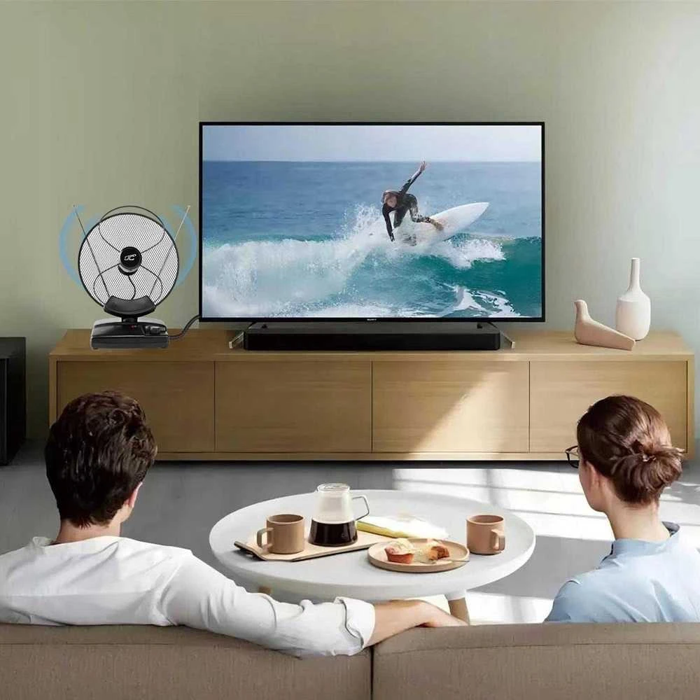 Antena RTV LTC ANTENA AKTYWNA POKOJOWA TV TELEWIZJI NAZIEMNEJ FHD 4K LTE DVB-T2 MUX8
