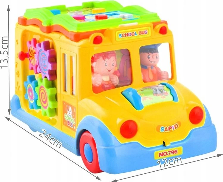Hola SCHOOL BUS Interaktyvioji transporto priemonė ZA0019