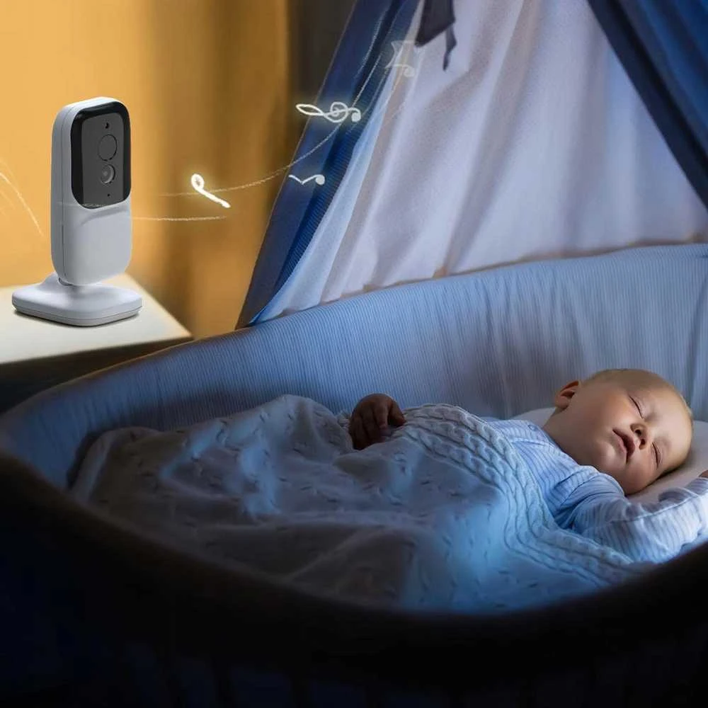 LTC ELEKTRONINĖ AUKLĖ SU TIESIOGINĖS KAMEROS LIEŠĖMIS, TRIUKŠMU, MIKROFONU, VERKIANČIU ŽADINIMU