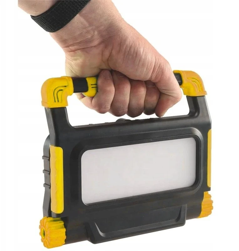 LTC LED darbo žibintas LTC šviestuvas su baterija 3.7V/8000mAh 30W 6000K USB 5V/2A ABS STRONG IP65 2800lm prožektorius