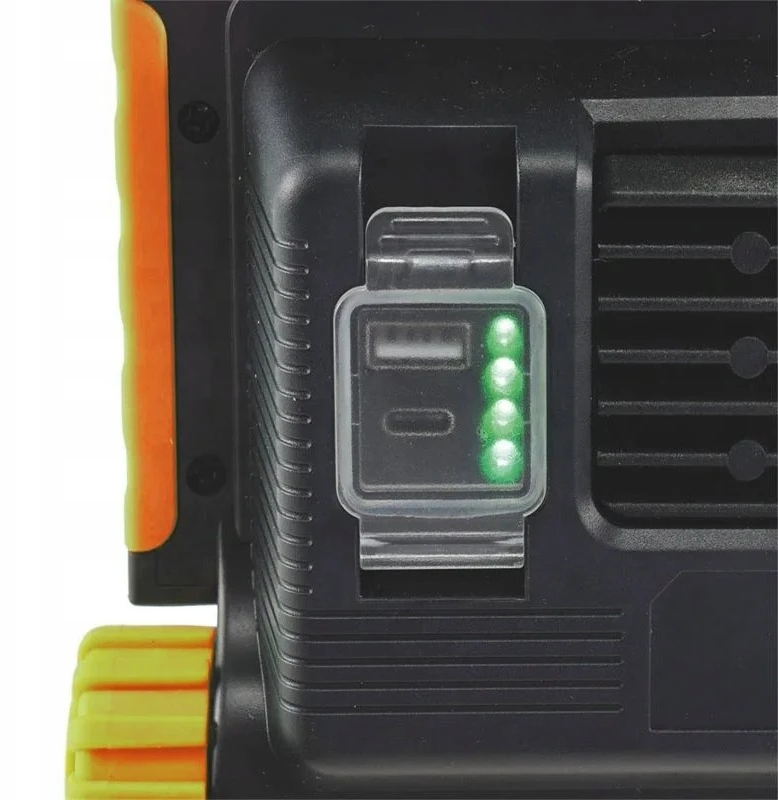 LTC LED darbo žibintas LTC šviestuvas su baterija 3.7V/8000mAh 30W 6000K USB 5V/2A ABS STRONG IP65 2800lm prožektorius