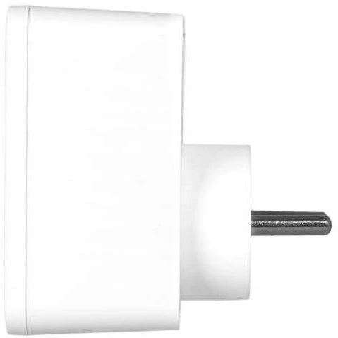 LTC Tinklo skirstytuvas: 1 apvali įvado lizdas + 2x USB + 2x USB-C, Baltas 2x2,4A